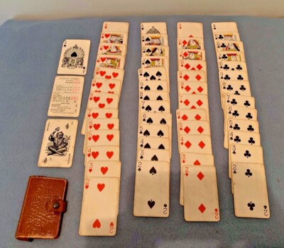 WILD Woodbine PLAYING CARDS Cigarette Ad Playing Card (((