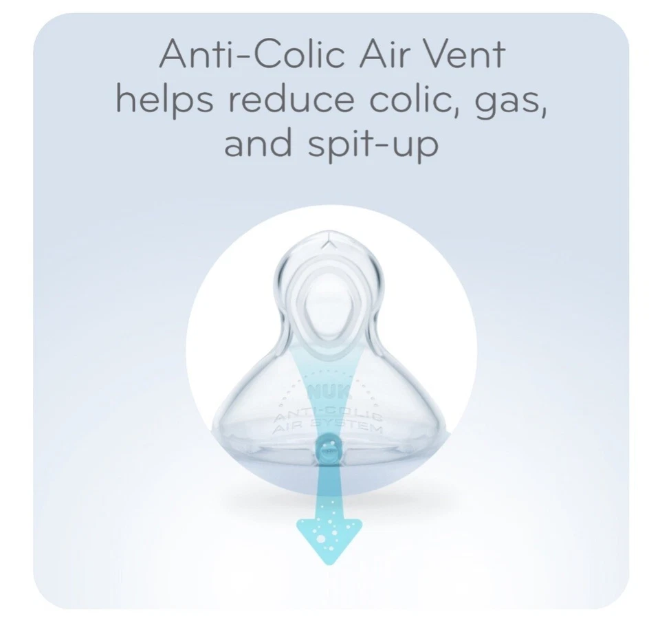 NUK Smooth Flow Anti-Colic 5oz Bottle New in Original Package - Image 2 of 4