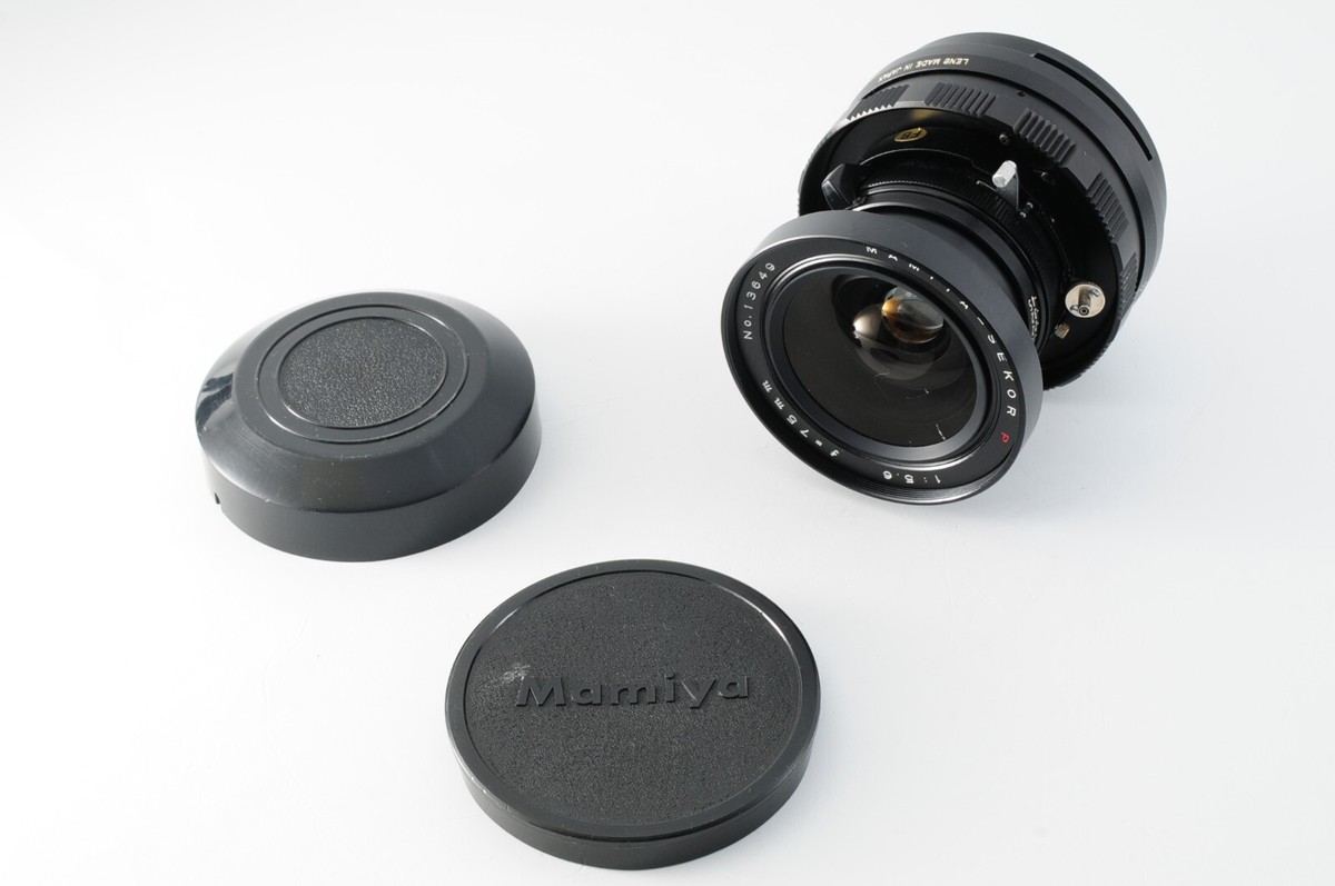 Mamiya Sekor P 75mm F5.6 Lens for Press Free Ship JAPAN【EXC+4 
