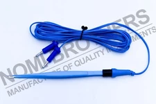 18cm Bipolar Forceps 1mm Tip Non-Stick Ellman Type with Cable