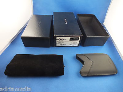 Original VERTU Leder Hülle Leather CP201V Schwarz Tasche Constellation Putzrtuch