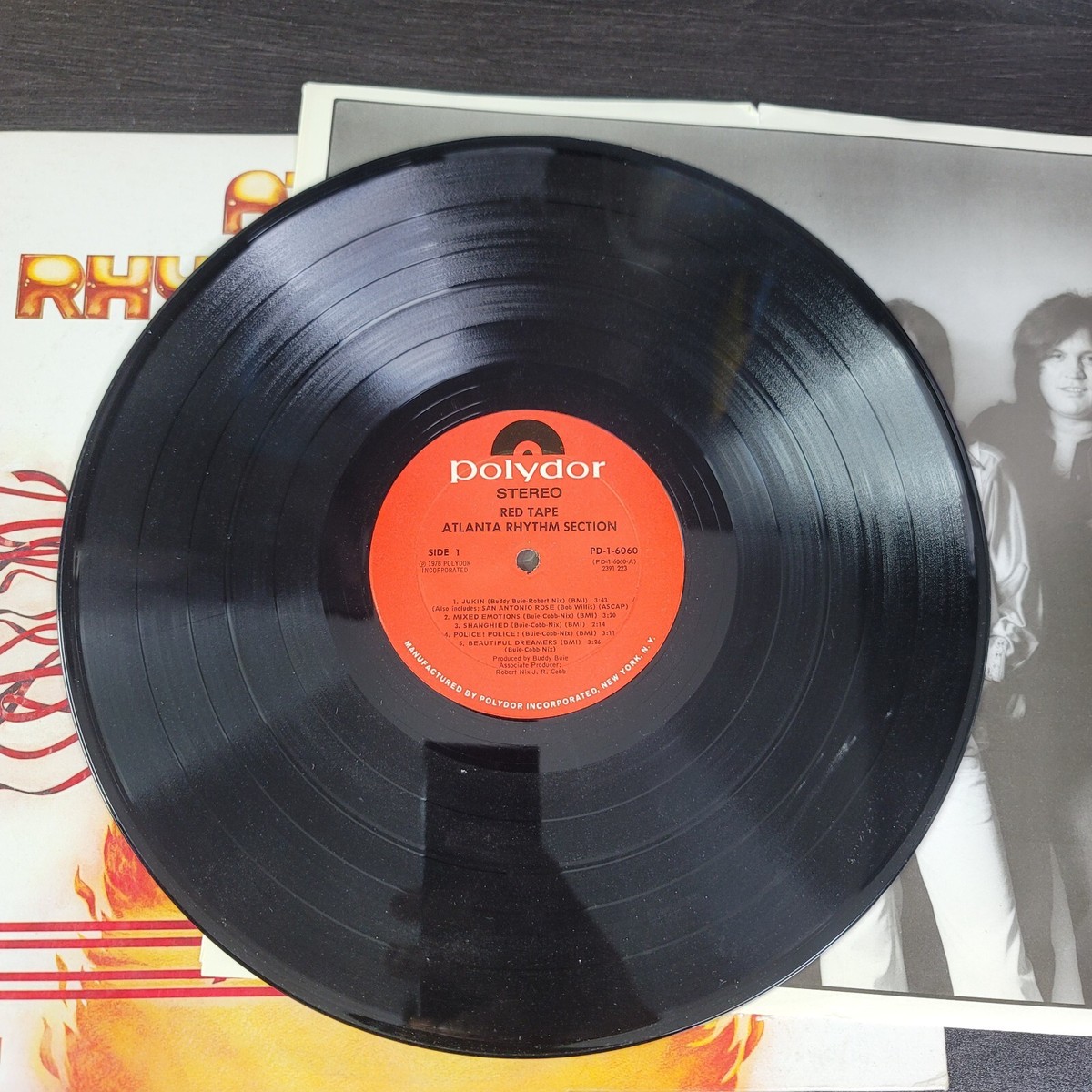 Atlanta Rhythm Section Red Tape Vinyl Record With Original Cover