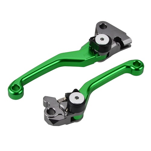 Billet Pivot Brake Clutch Levers For Kawasaki KX250 2005-2008 KX250F 2005-2012 - Picture 5 of 6