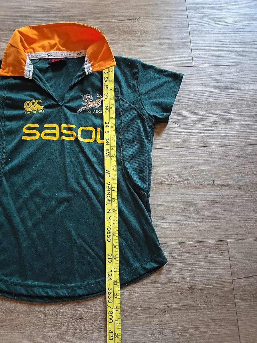 新品タグ付SPRINGBOKS　南アフリカ代表　ラグビー　ジャージ　カンタベリー 南アフリカ代表 スプリングボクス 23/24 Match ホームジャージ