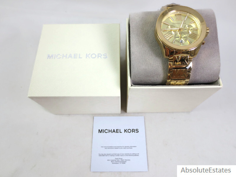 MICHAEL KORS ゴールド　腕時計 Michael Kors Mid-Size Lexington Chronograph MK5556 Wrist