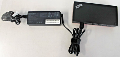 Lenovo Black ThinkPad USB-C Dock Gen 2