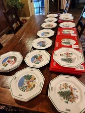 Nikko CHRISTMASTIME annual plates