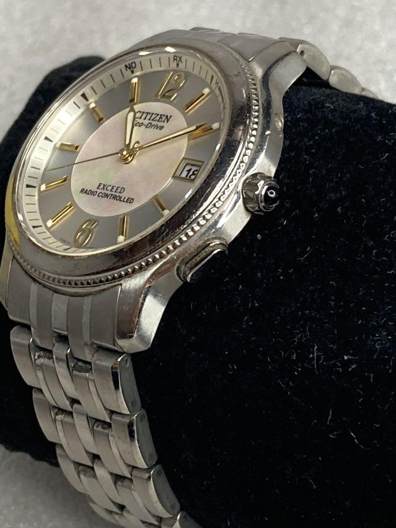 吉*宗様 Citizen Eco-Drive Exceed 時計 H410-T0 楽天市場】CITIZEN シチズン/EXCEEDエコドライブ/電波ソーラー