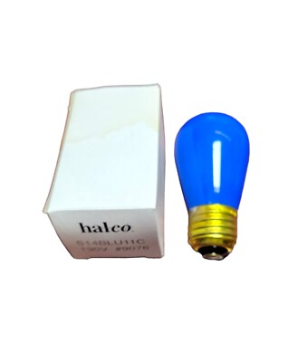 Lot of 4 HALCO-S14BLU1C  #9076 1.4  Watt - 130 Volt