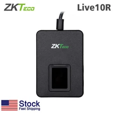 Zkteco Live10R 500DPI USB Biometric Fingerprint Reader USB Scaner Sensor US