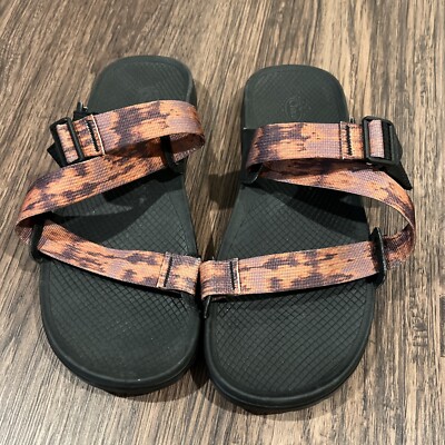 Chaco Lowdown JCH108437 FlipFlop Sandals Faded Sparrow Orange Brown Wm 11US 44EU