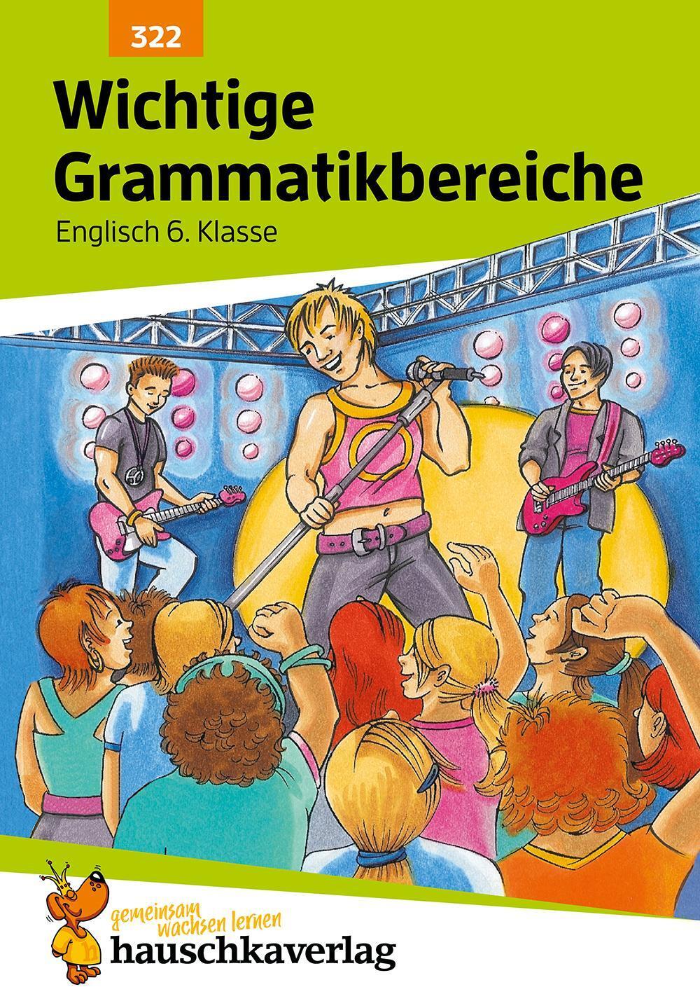 Thumbnail - Wichtige Grammatikbereiche. Englisch 6. Klasse Ludwig Waas