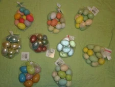 Easter Eggs*Basket Fillers*Table scatter*Decorations or Ornaments NEW 8-14 Eggs