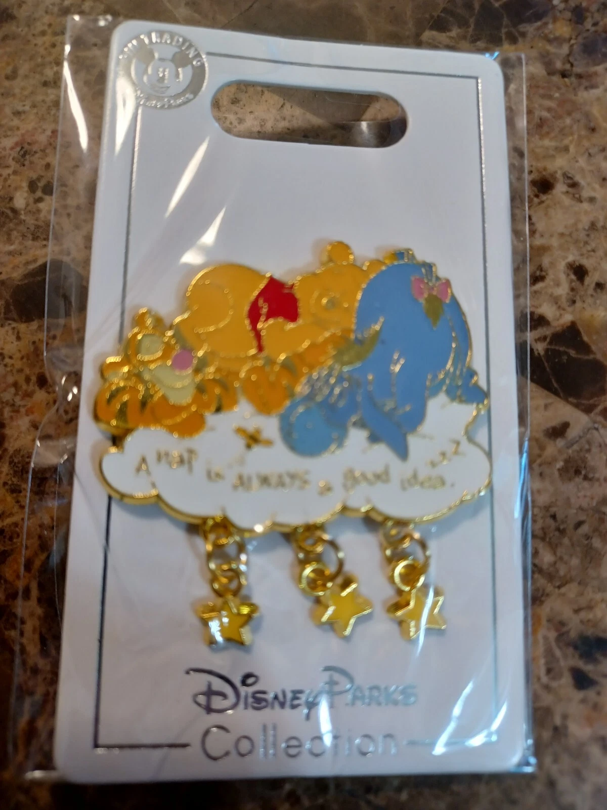 Shanghai Disney Resort SDR - Winnie The Pooh and Friends Tigger Eeyore Nap Pin
