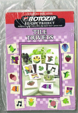 Woodworking Pattern Tile Trivets Rotozip EZ Cut Project 16 Patterns Butterfly