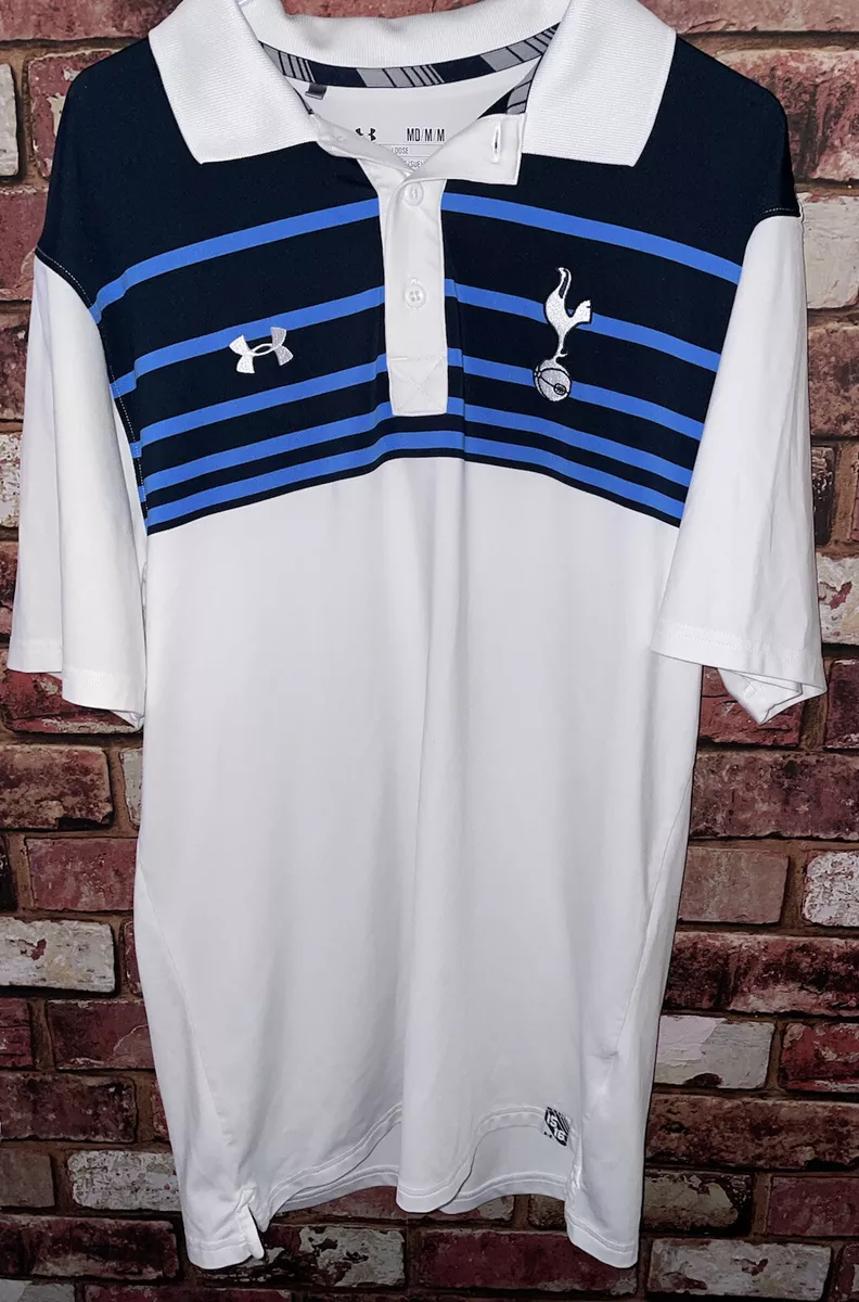 Tottenham Hotspur Rare 2015 16 Under Armour Training T Shirt Golf Style Medium