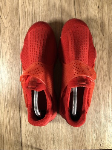 Nike Sock Dart Triple Red Sneaker UK Größe 8 Freizeit leicht EUR 42,5 US 9 - Bild 3 von 13
