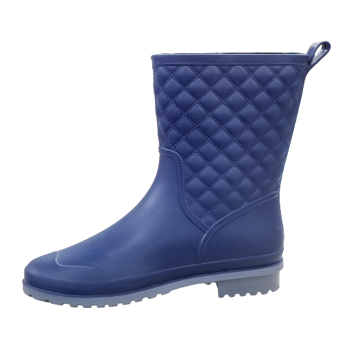 Women Rain Boots Ankle 9 Inches Waterproof Wellies Booties - Picture 12 of 24