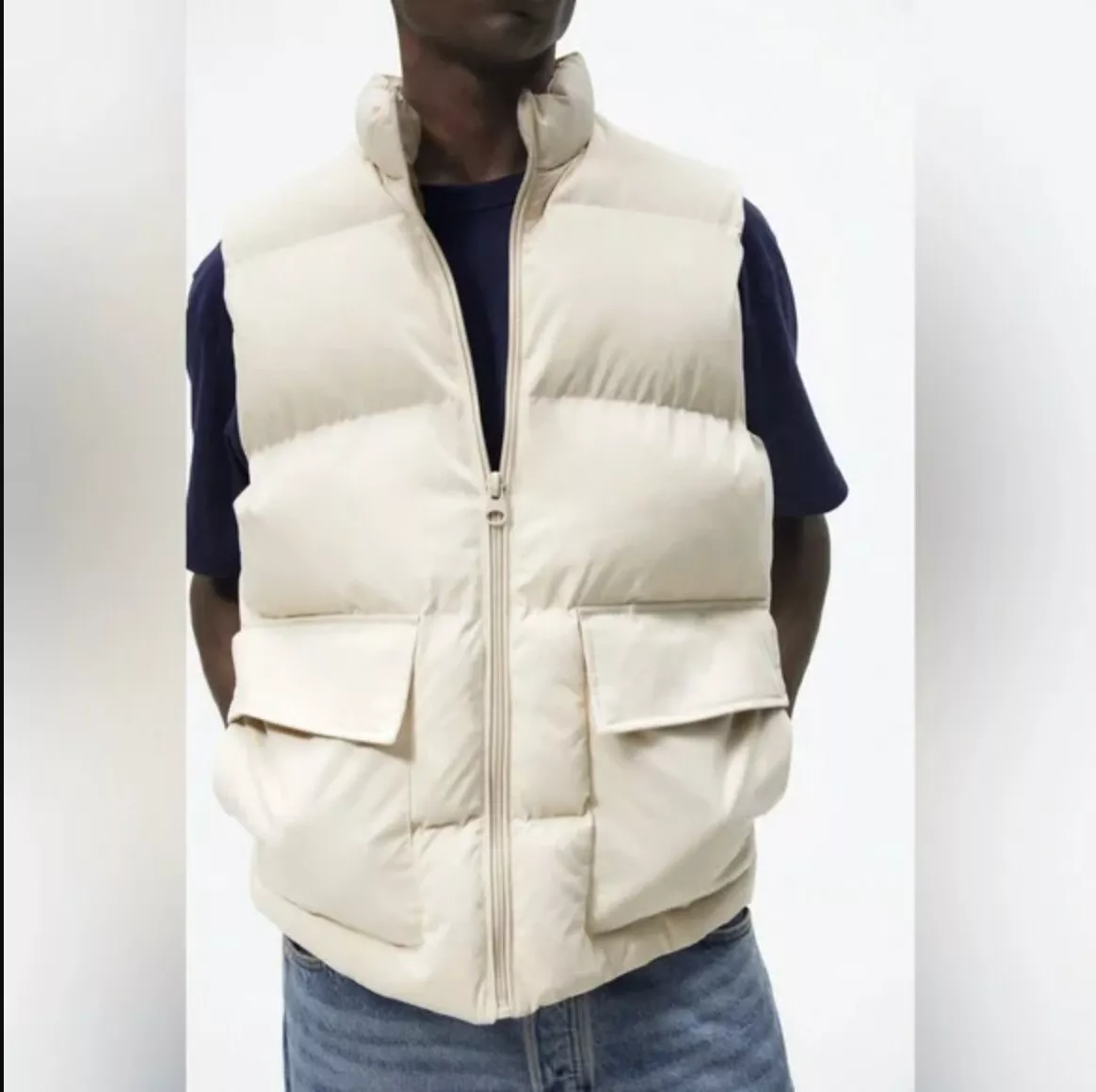 ZARA PUFFER VEST - XL