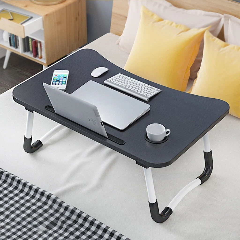 Foldable Portable Laptop Stand Bed Lazy Laptop Table Small Desk