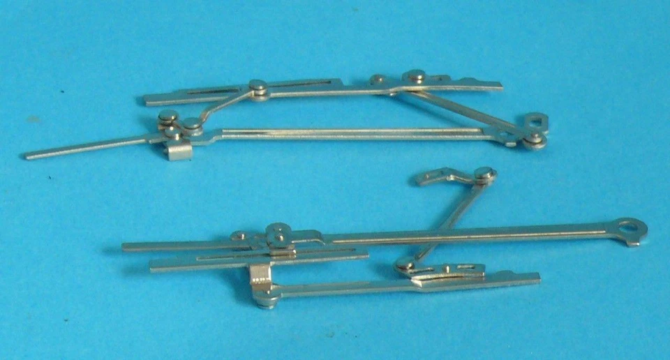 HORNBY FLYING SCOTSMAN VALVE GEAR X1707 X1708 X1123 X1124 FOR A1 A3 A4 NEW SPARE