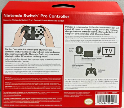 Nintendo Switch Pro Super Smash Bros Ultimate Edition Controller