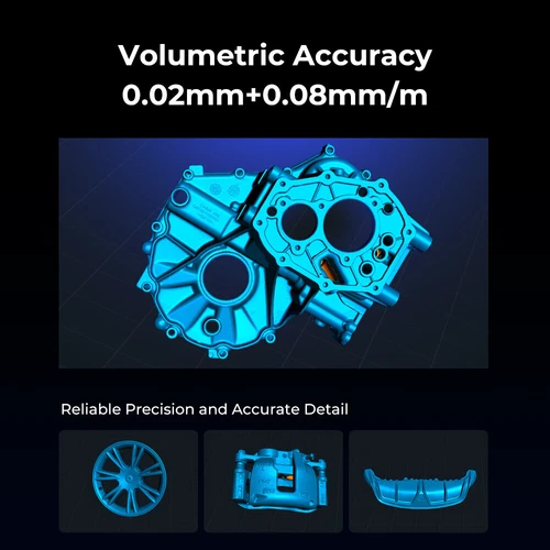 Creality Raptor Pro 3D Scanner 22+7 Blue Laser Lines 60fps for 5-4000mm Objects - Afbeelding 8 van 24