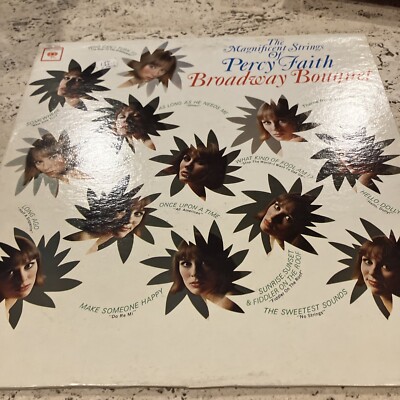 Percy Faith Strings- Bouquet- Columbia Mono Stereo Vinyl LP 1965. Ck-2356