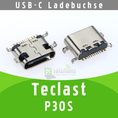   Teclast P30S Micro USB-C DC Buchse Ladebuchse Socket Port Connector