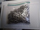 500 ALUMINUM POP ANDPULL TABS SILVER COLOR USED FOR ARTS — photo 2