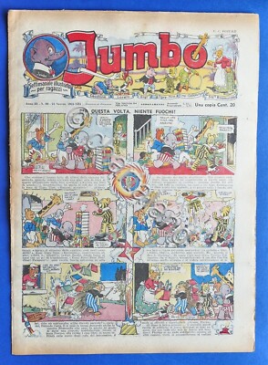 Settimanale illustrato per ragazzi - Jumbo - Anno III - N° 99 - 1934
