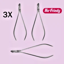 3X HU FRIEDY Universal Cut & Hold Distal End Cutter Pliers Long Handle 678-101L