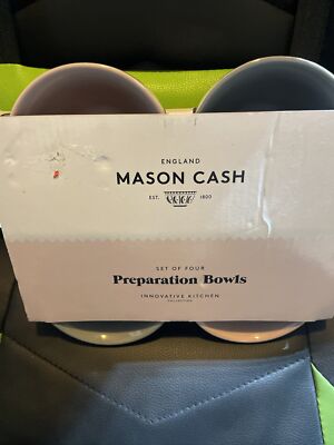 Mason Cash | Innovative Kitchen Food Prep Bowls - Set of 4