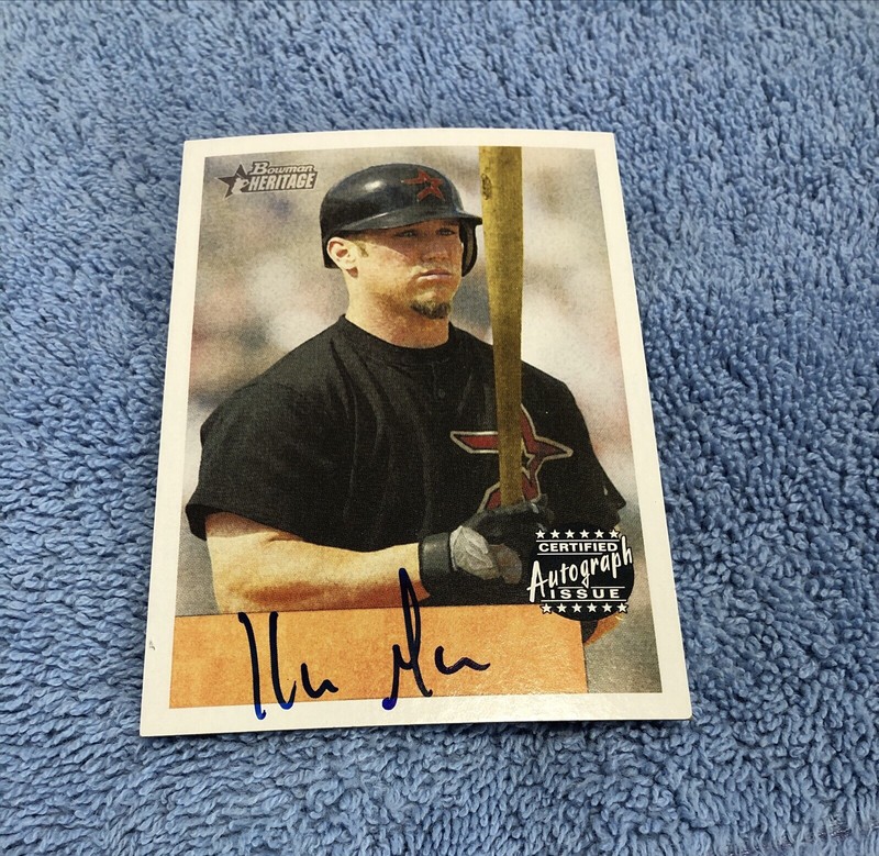Keith Ginter 2002 Bowman  Heritage Autograph Card#BHA-KG