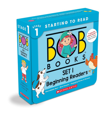 Bob Books - Set 1: Beginning Readers Box Set | Phonics, Ages 4 and Up, Kindergar