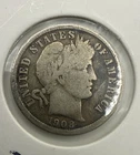 1908-O Barber Dime 90% Silver Average Circ. Tough Date