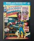 Vintage 1974 Captain America and the Falcon Book & Record Set Marvel Comic