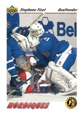 1991-92 Upper Deck #452 Stephane Fiset