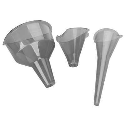 PERFORM TOOL W4053 3 Pc. Clear View Easy-Fill Funnel
