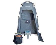 Cleanwaste Go Anywhere Complete Portable Toilet System - Full Bathroom Solution