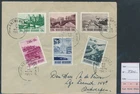 LS90576 Belgium 1953 landmarks views FDC used