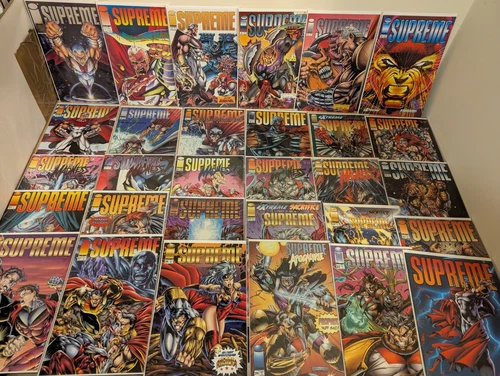 Supreme (Image Comics 1992)  #1-40 + Annuals Glory Days Legends Of Liefeld VF/NM
