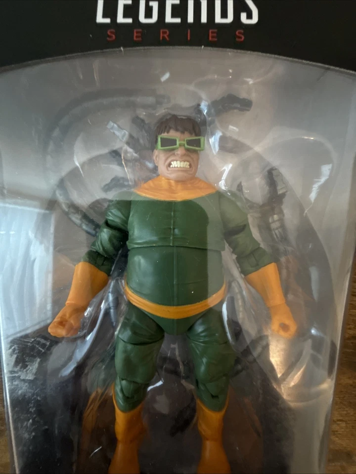 6-дюймовая экшн-фигурка Marvel Legends Doc Ock SP DR BAF Hasbro 2017 совершенно новая запечатанная - Изображение 2 из 4