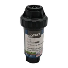 Orbit Pop-Up Spray Head Sprinkler with Half Pattern Nozzle 2" 54325