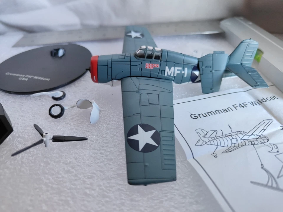 Aereo Grumman F4F Wildcat Militare Ww2 USA - Immagine 4 di 4