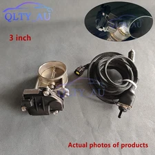 3" Electric Exhaust Control Valve Low Pressure For Exhaust Catback Downpipe