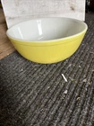 Vintage Pyrex Primary Yellow Mixing Nesting Bowl Large #404 4QT