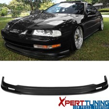 Fits 92-96 Honda Prelude Coupe Mugen Unpainted Black Front Bumper Lip Spoiler Pu