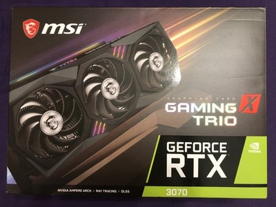 NVIDIA GeForce RTX 3070 - MSI GAMING X TRIO 8GB Graphics Card