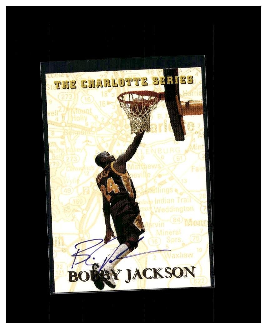 1997-98 Genuine Article The Charlotte Series #MP14 Bobby Jackson AUTO /5000
